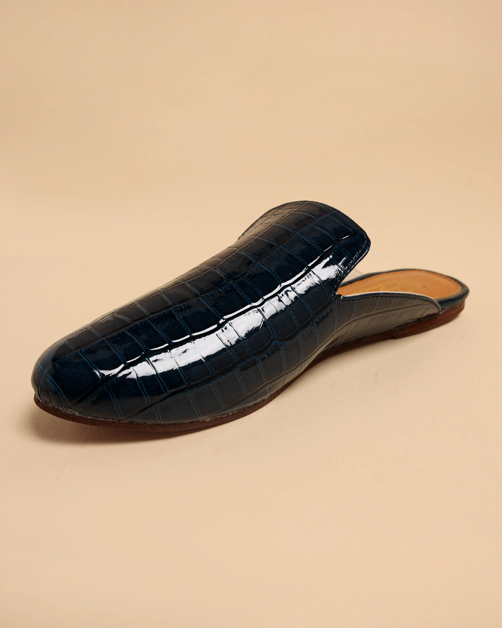 Meteorite Leather Mules My Store