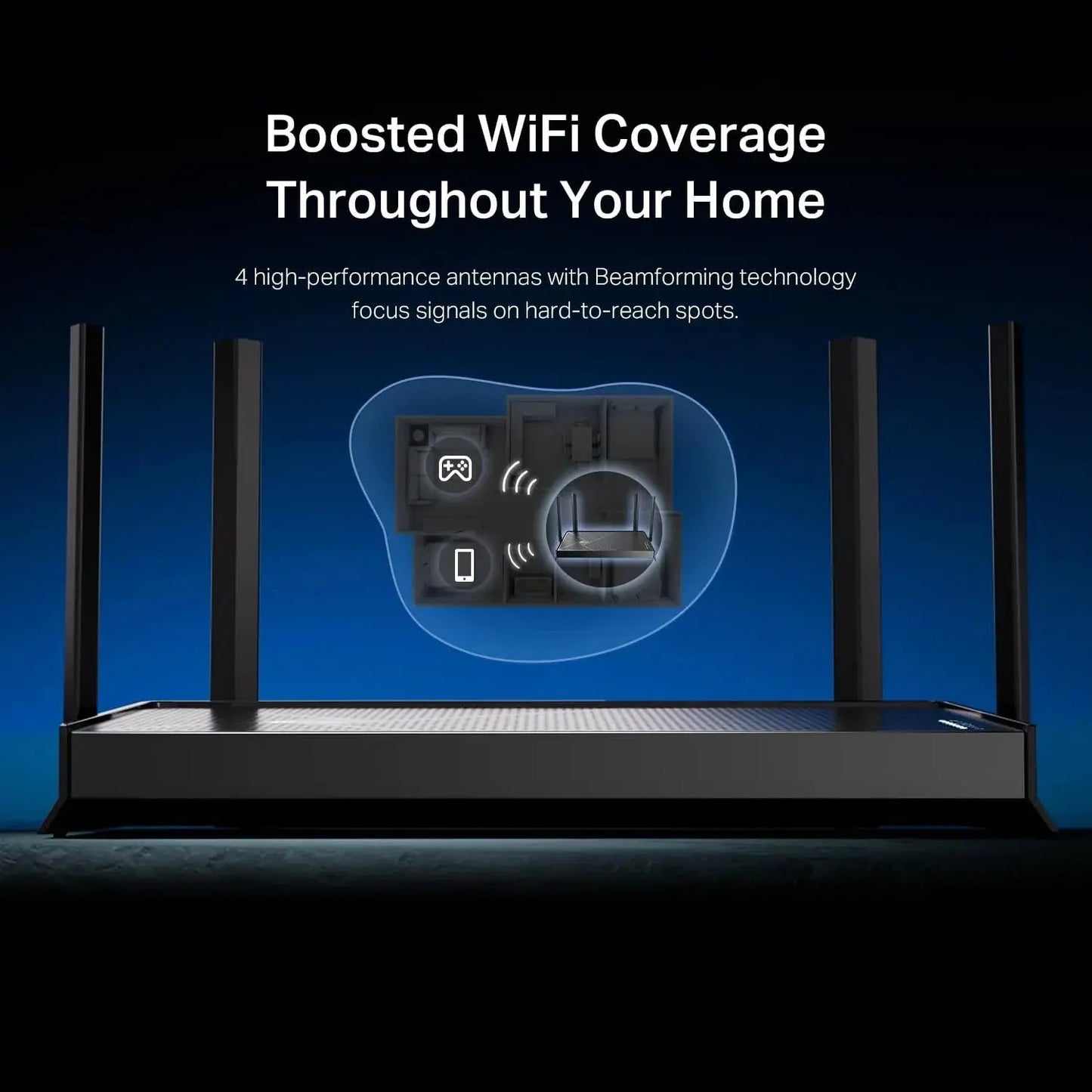 TP-Link BE3600 Archer BE230 Dual-Band Whole Home EasyMesh Wi-Fi 7 Router