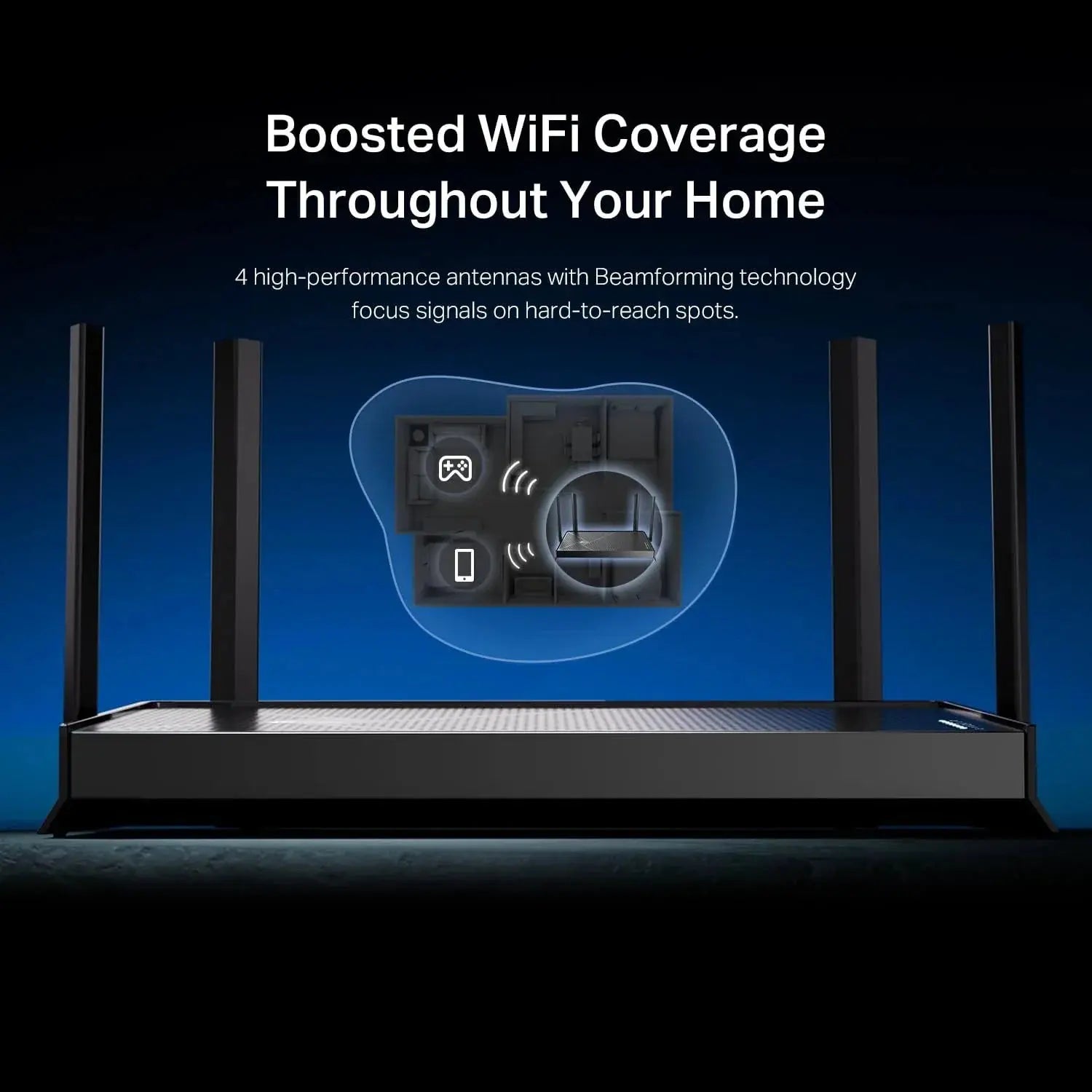 TP-Link BE3600 Archer BE230 Dual-Band Whole Home EasyMesh Wi-Fi 7 Router