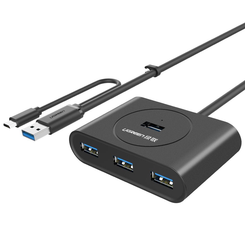 Ugreen HUB with Micro USB  Extension Adapter 4 Port