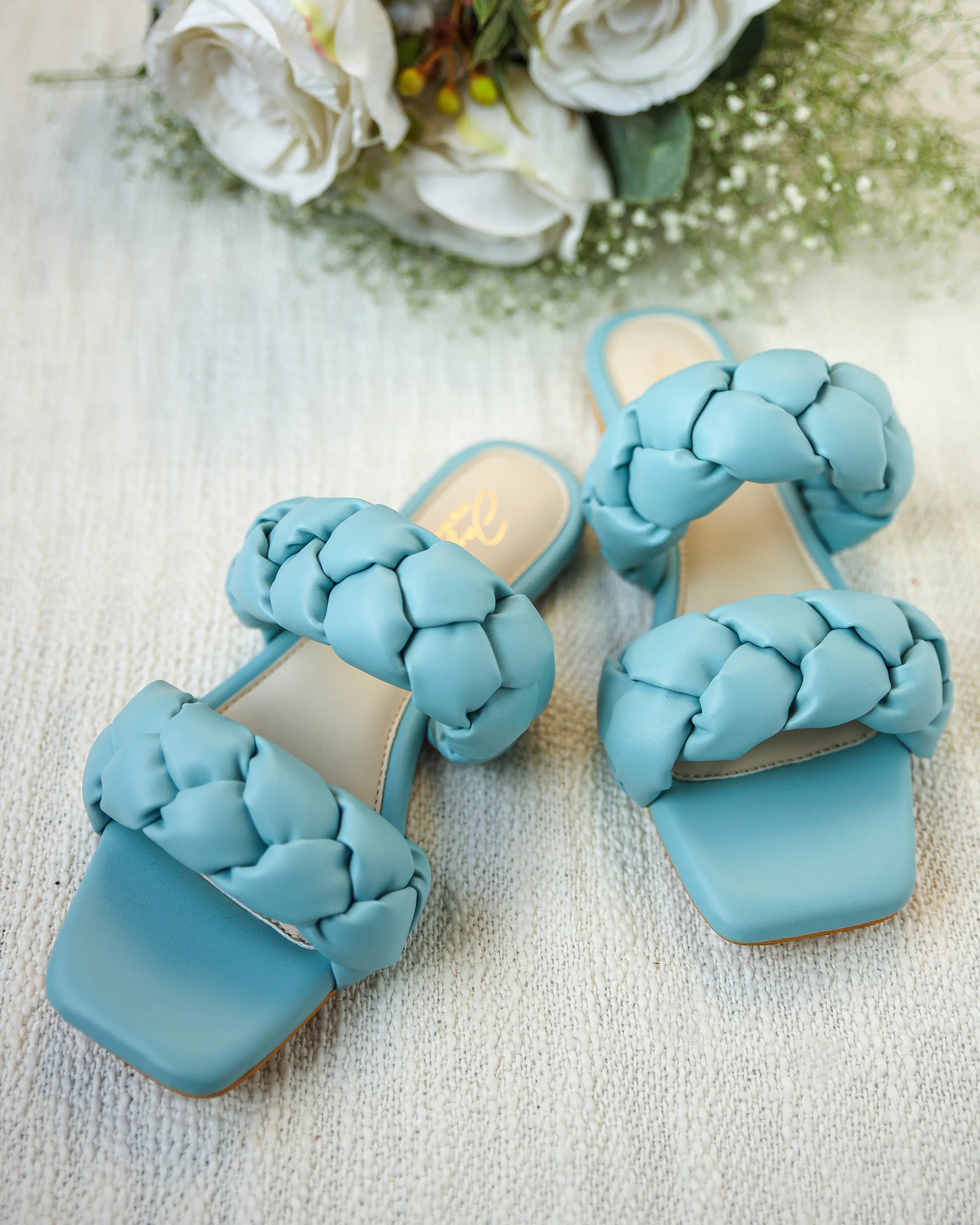 Blue Heron Braided Flats My Store