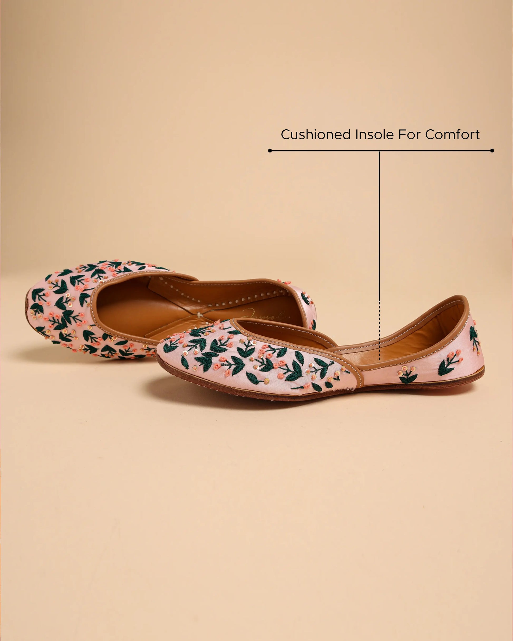 Green Petals Handcrafted Jutti My Store