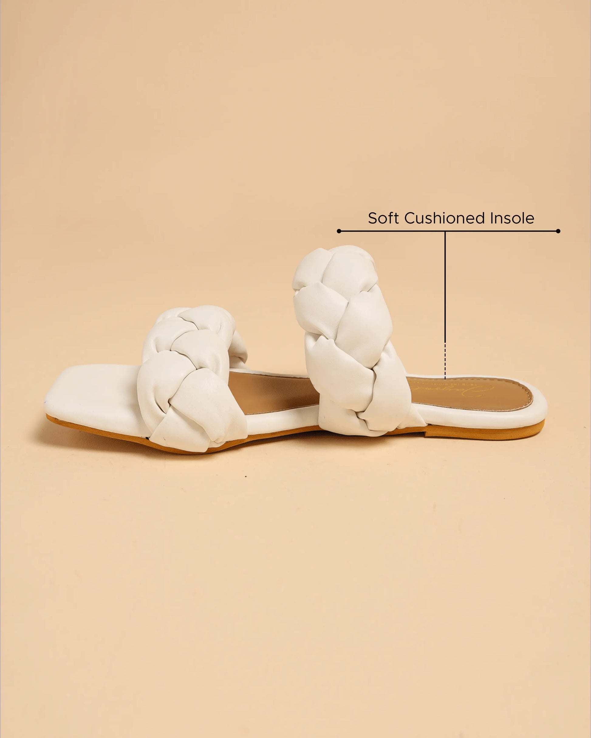 Sugar Swizzle Braided Flats My Store