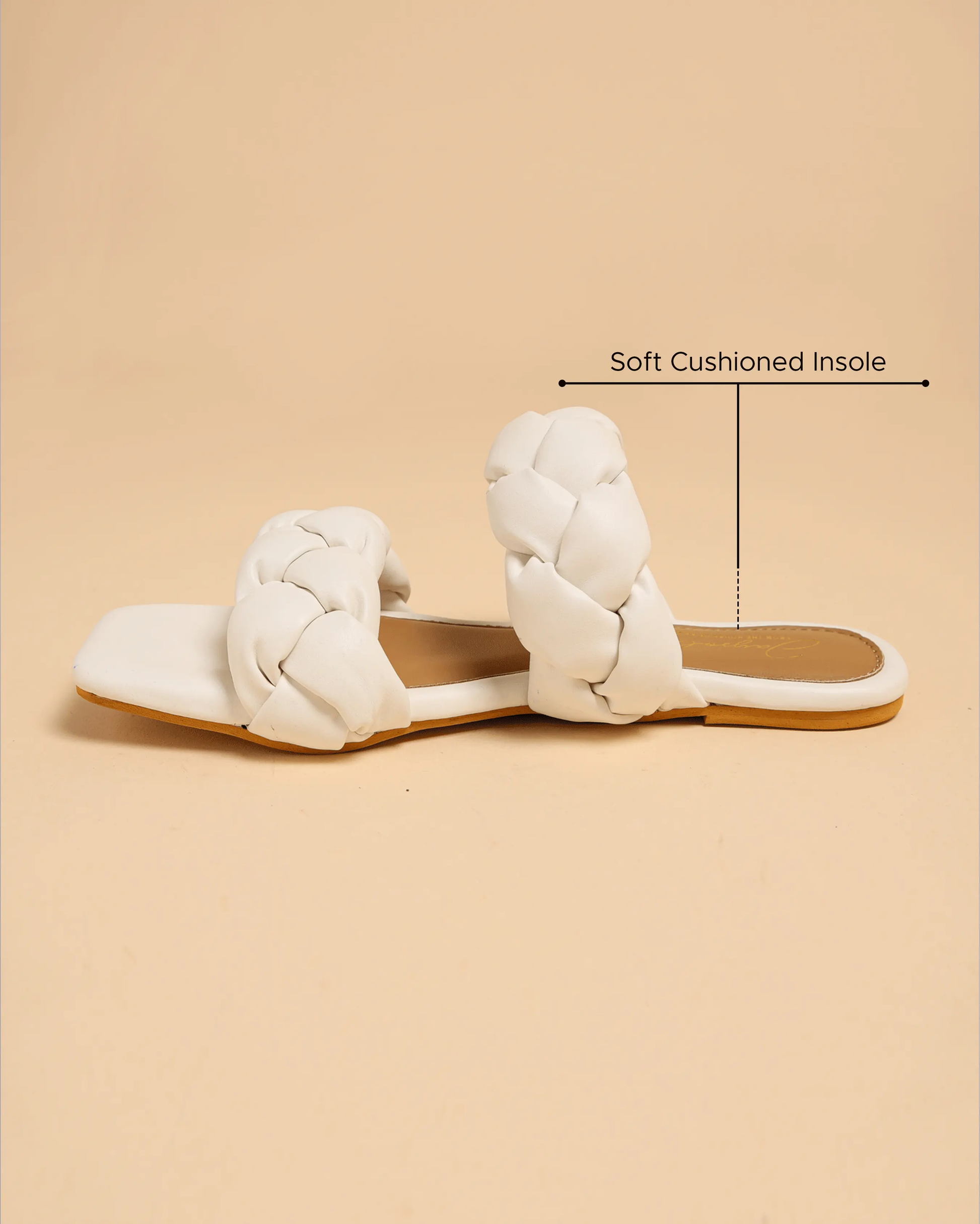 Sugar Swizzle Braided Flats My Store