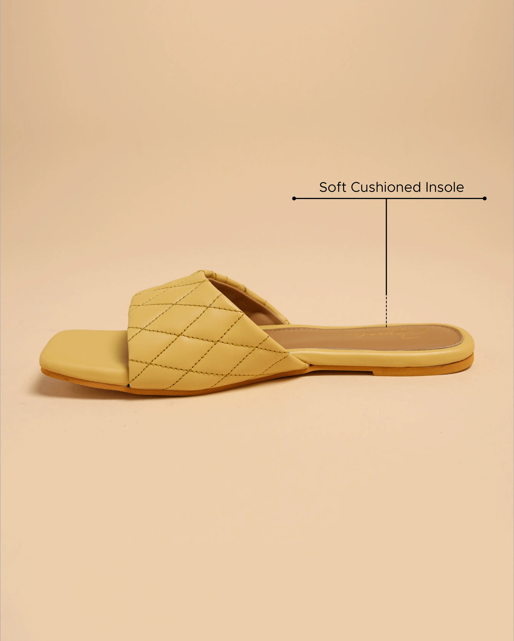 Summer Melon Quilted Slides My Store