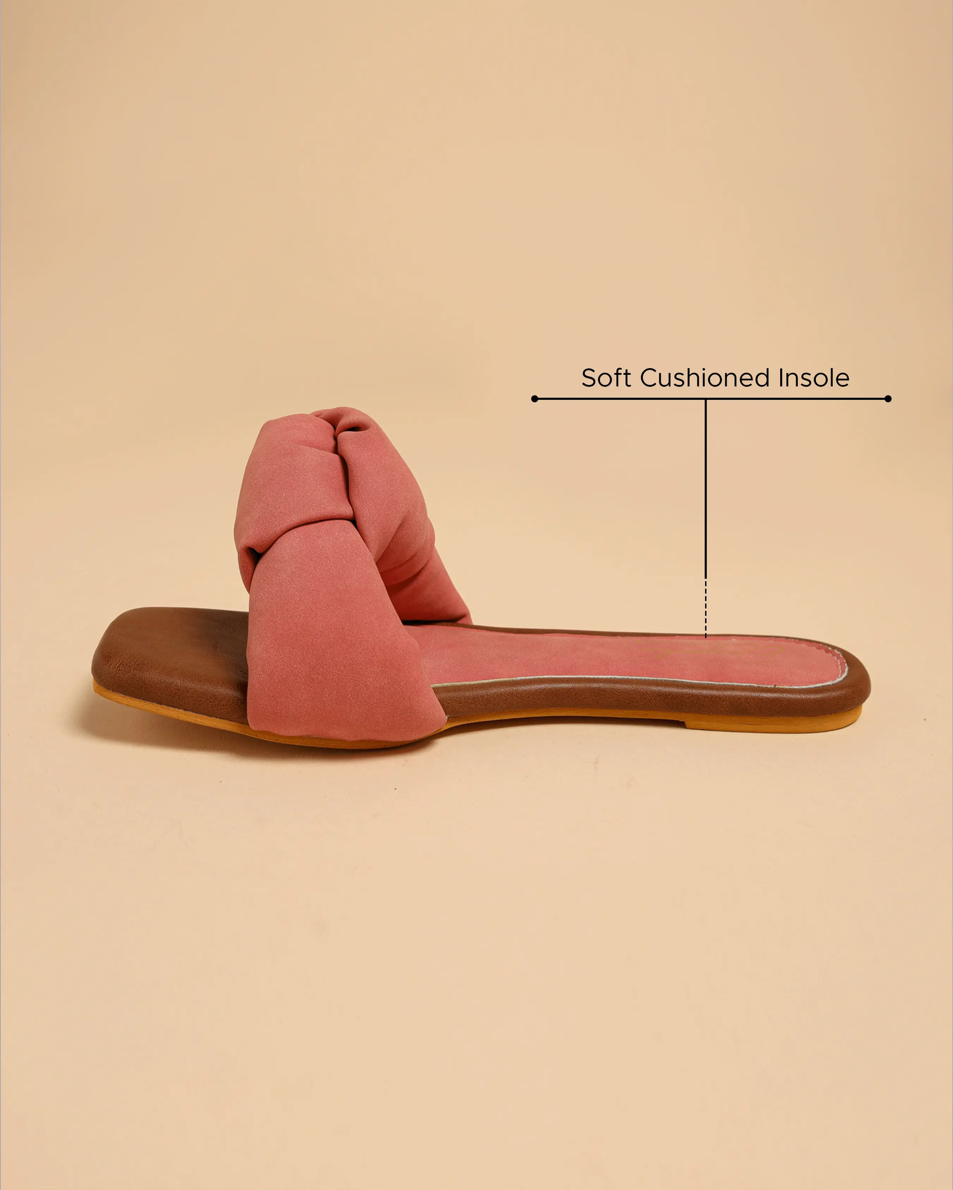 Teaberry Knoted Flats My Store