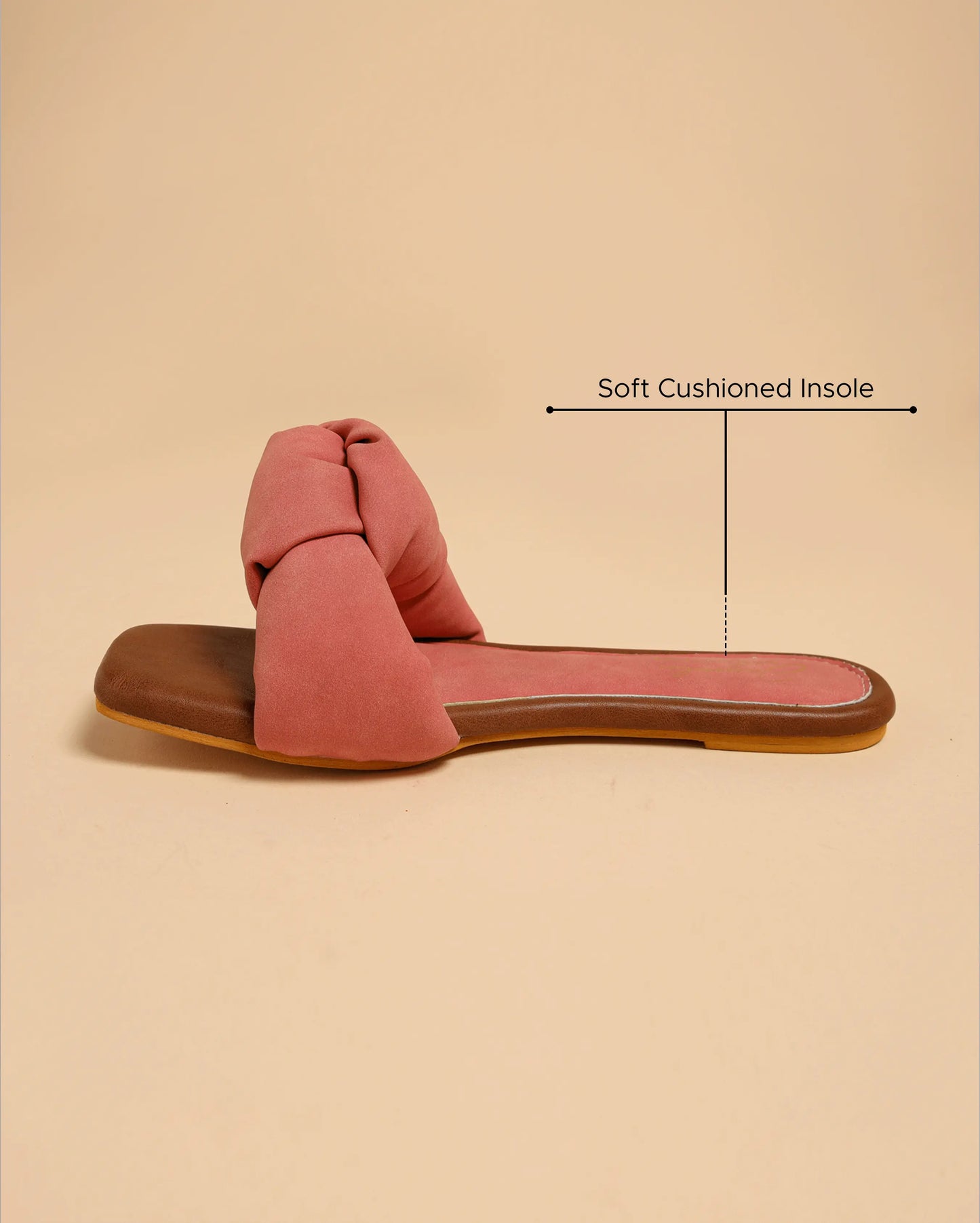 Teaberry Knoted Flats My Store