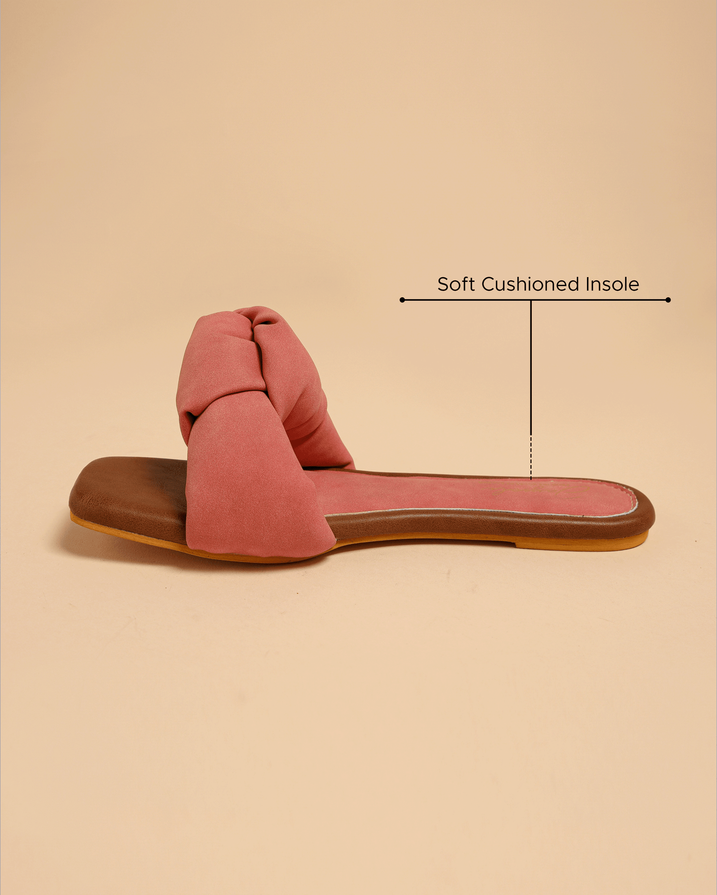 Teaberry Knoted Flats My Store