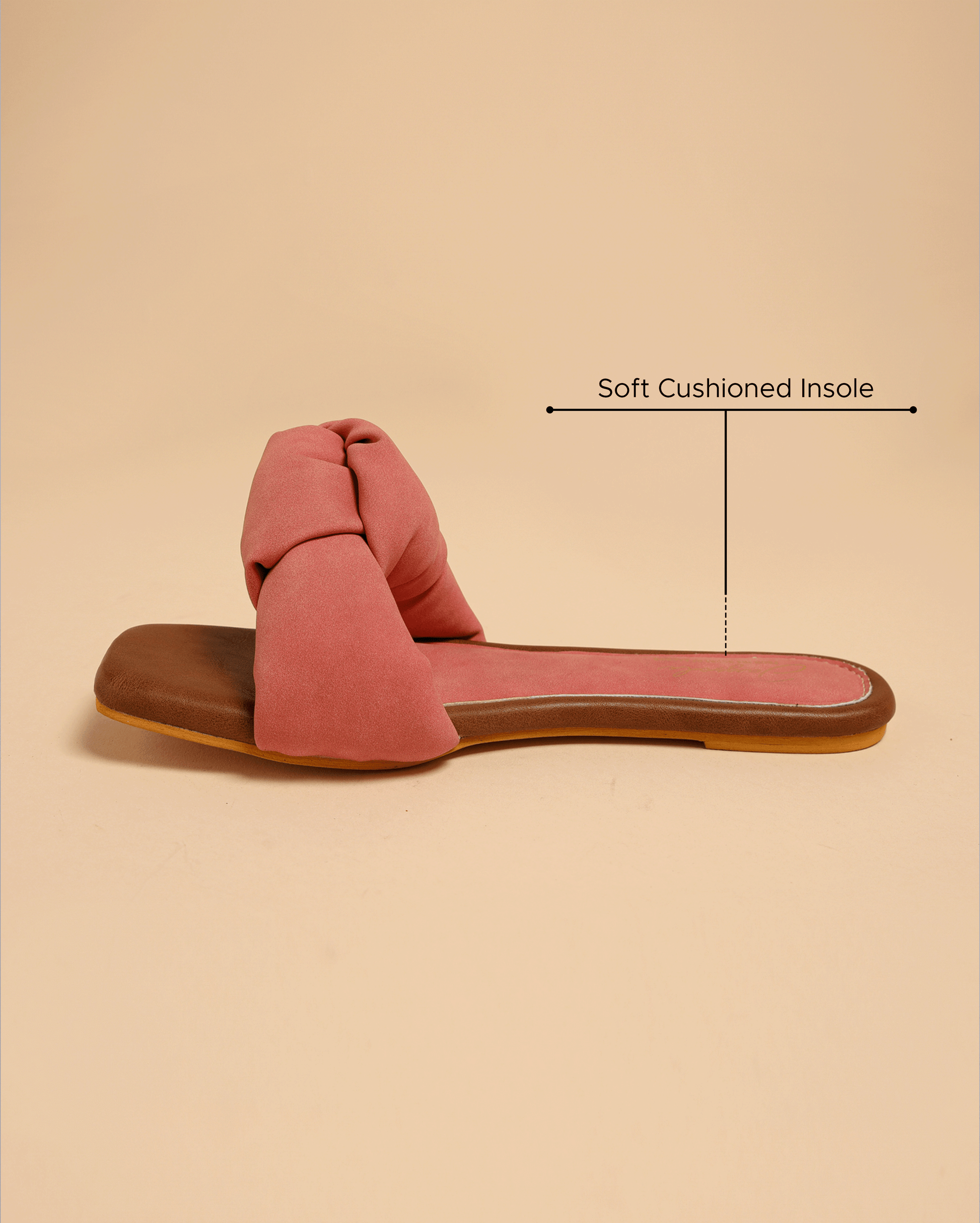 Teaberry Knoted Flats My Store