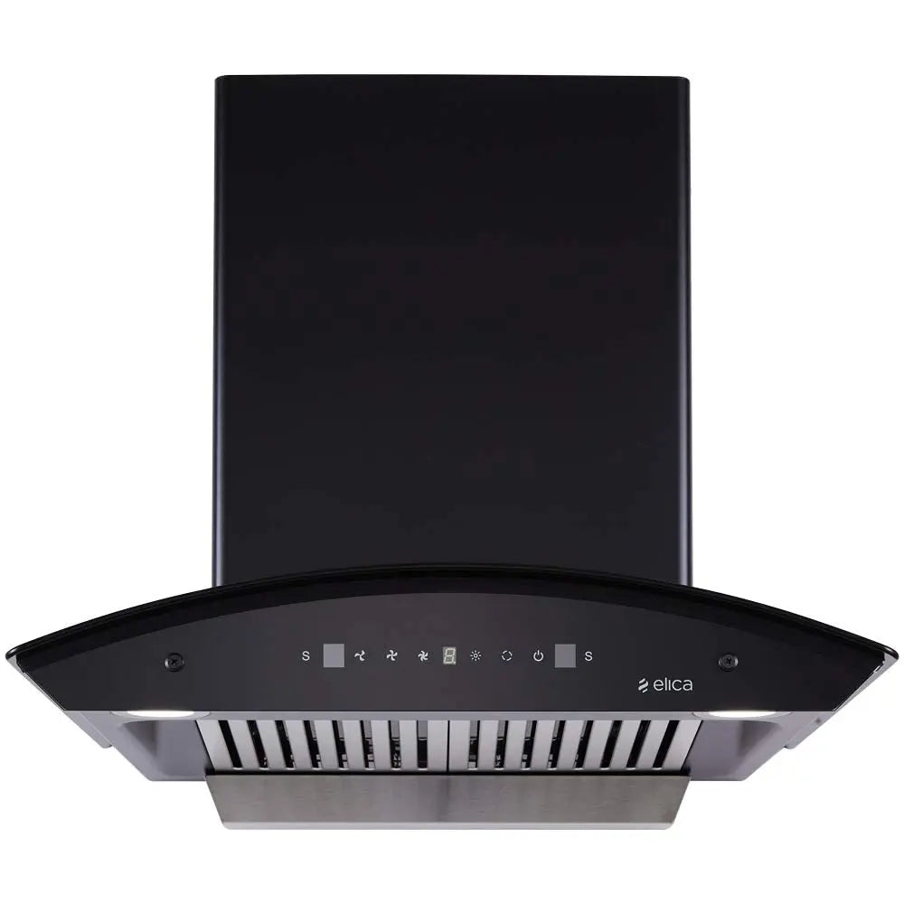 Elica BFCG PLUS 600 HAC LTW MS NERO Auto Clean Wall Mounted Chimney My Store