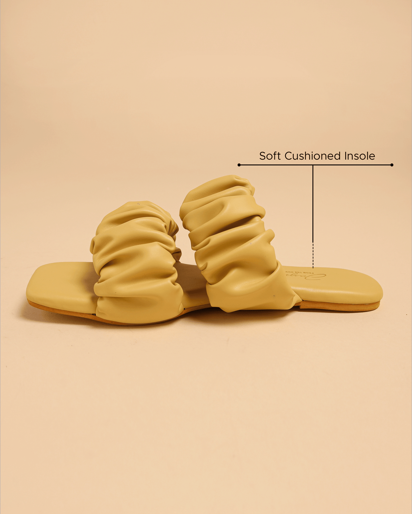 Dusty Cocoon Gathered Flats My Store