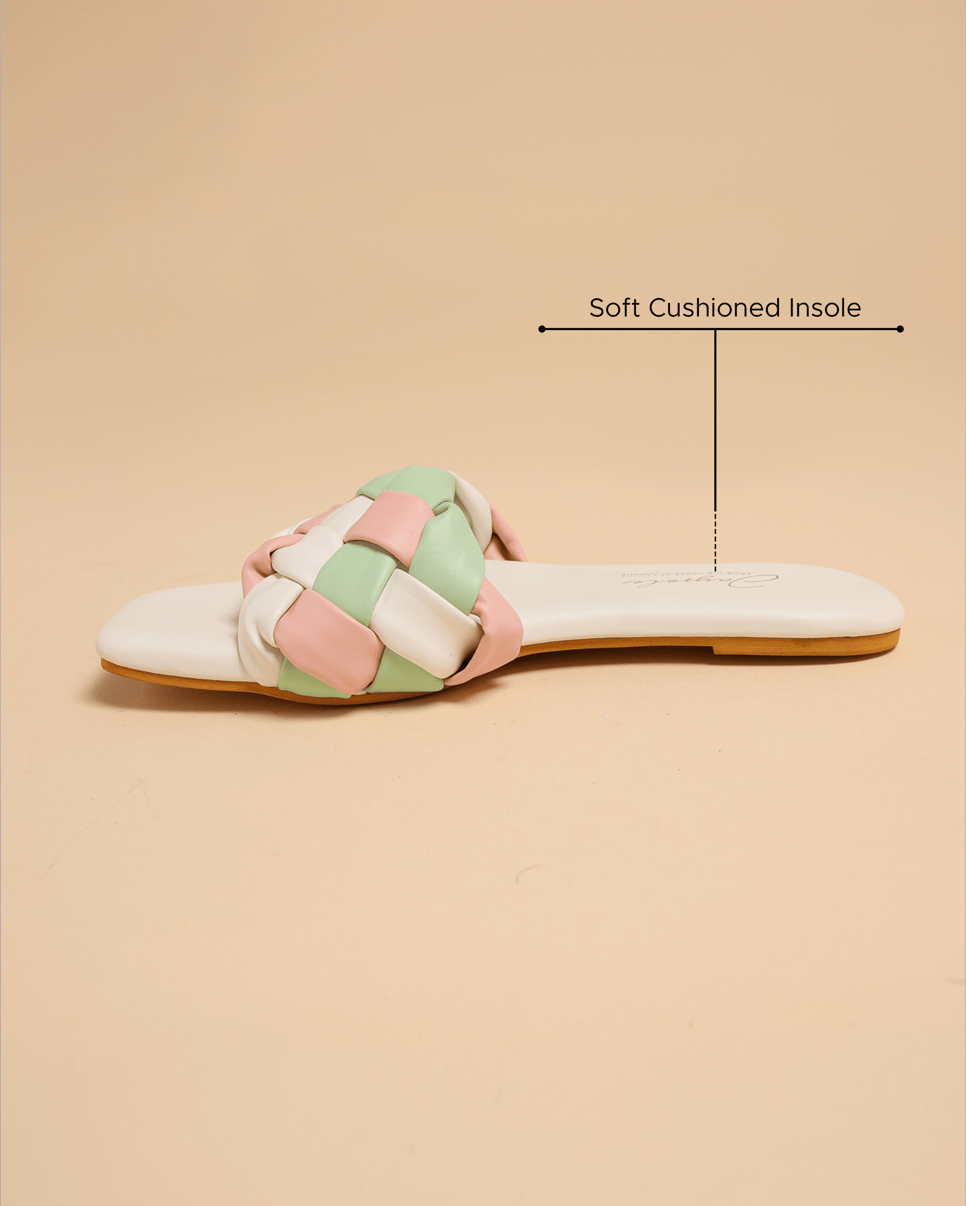 Colourful Mystery Braided Slides My Store