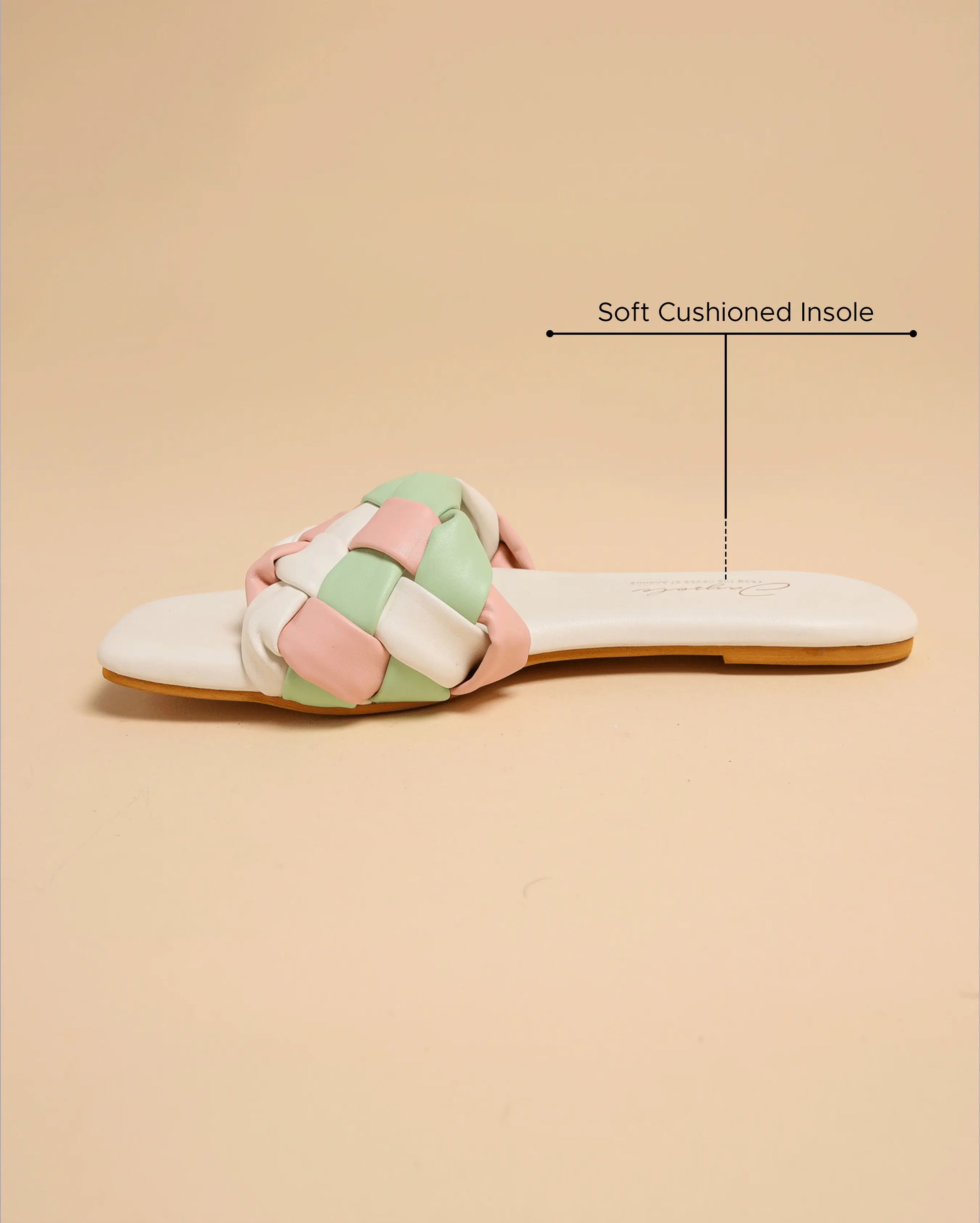 Colourful Mystery Braided Slides My Store