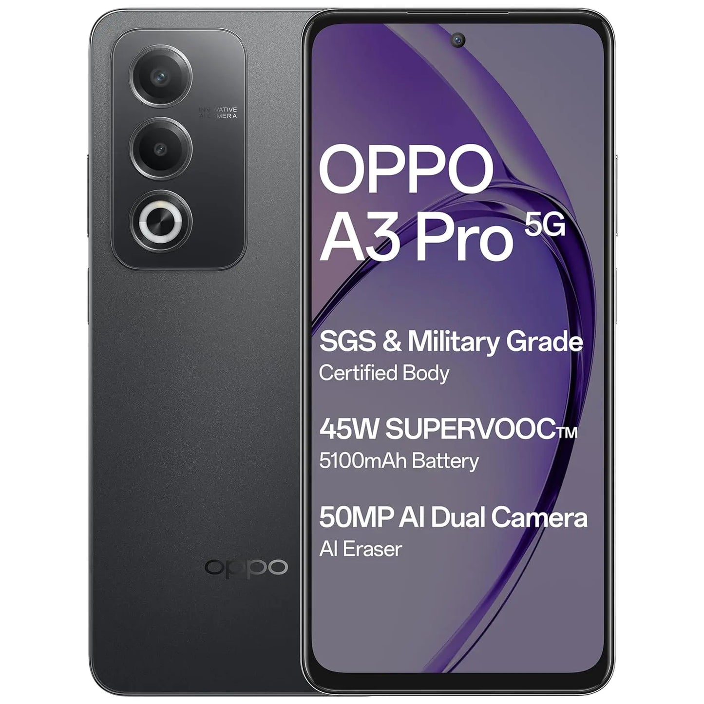 OPPO A3 Pro 5G | 8GB+128GB | BLACK (CPH2665) My Store