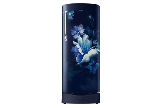 Samsung 183L 3 Star Digital Inverter Direct-Cool Refrigerator Midnight Blossom Blue (RR20D1823UZ-HL) My Store