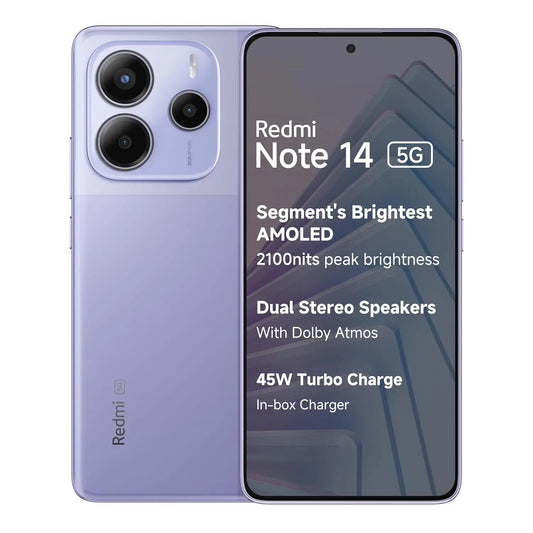 Redmi Note 14 5G 8GB + 128GB (Phantom Purple) My Store