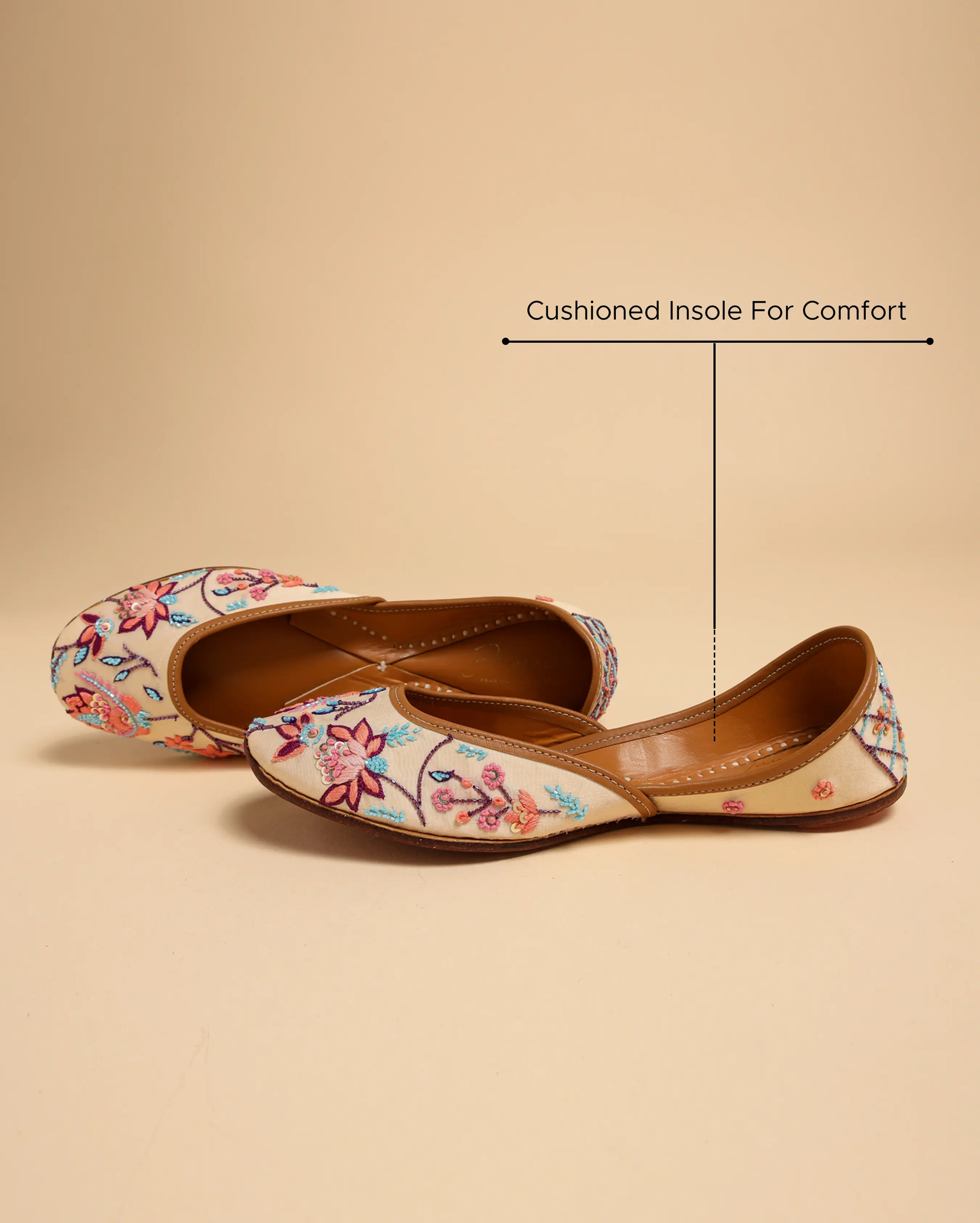 Petal Pink Handcrafted Jutti My Store