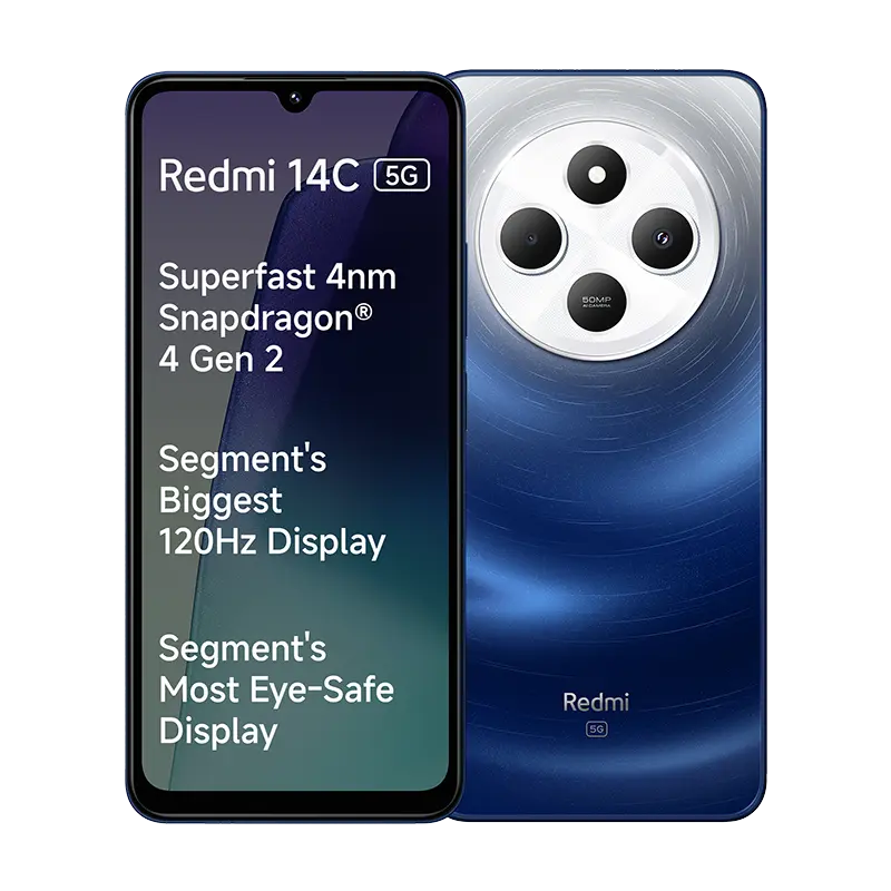 Redmi 14C 5g | 4GB+128GB | Starlight Blue My Store