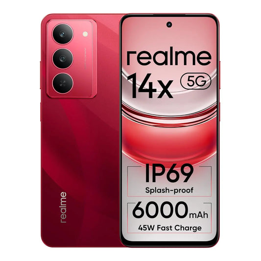 Realme 14X 5G | 6+128GB | JEWEL RED (RMX3940) My Store