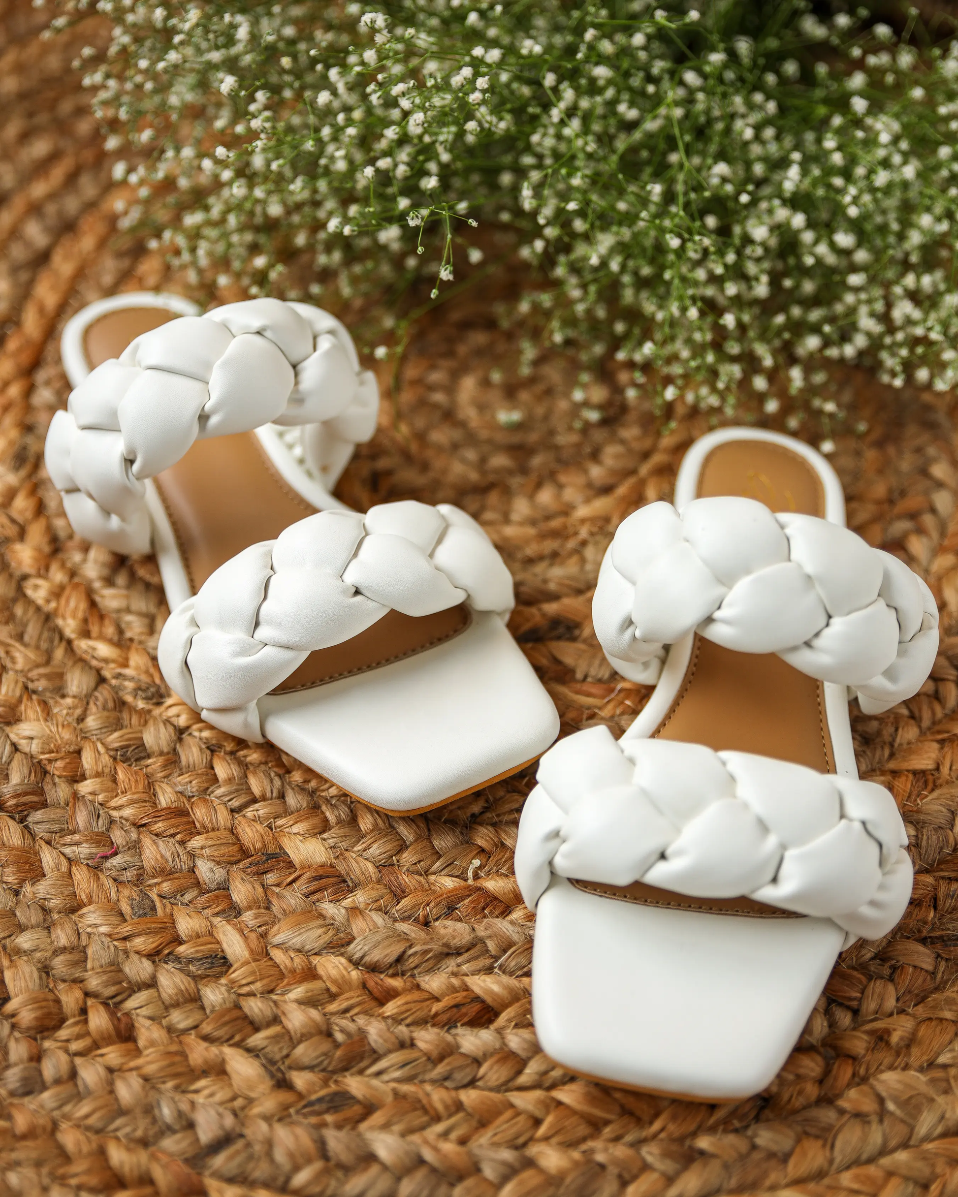 Sugar Swizzle Braided Flats My Store