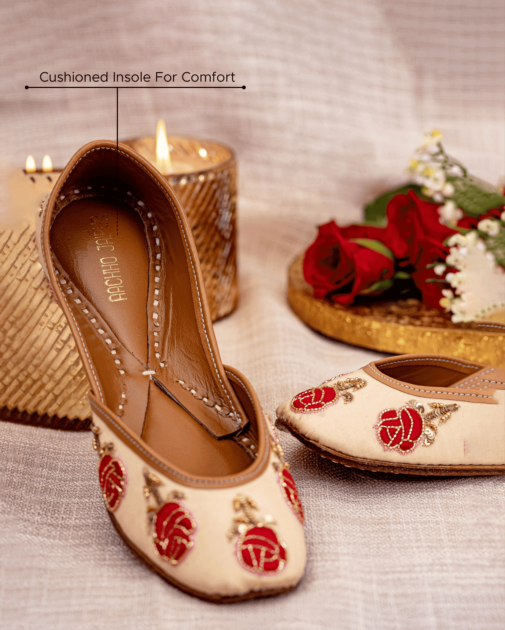 Candy Rose Handcrafted Jutti My Store