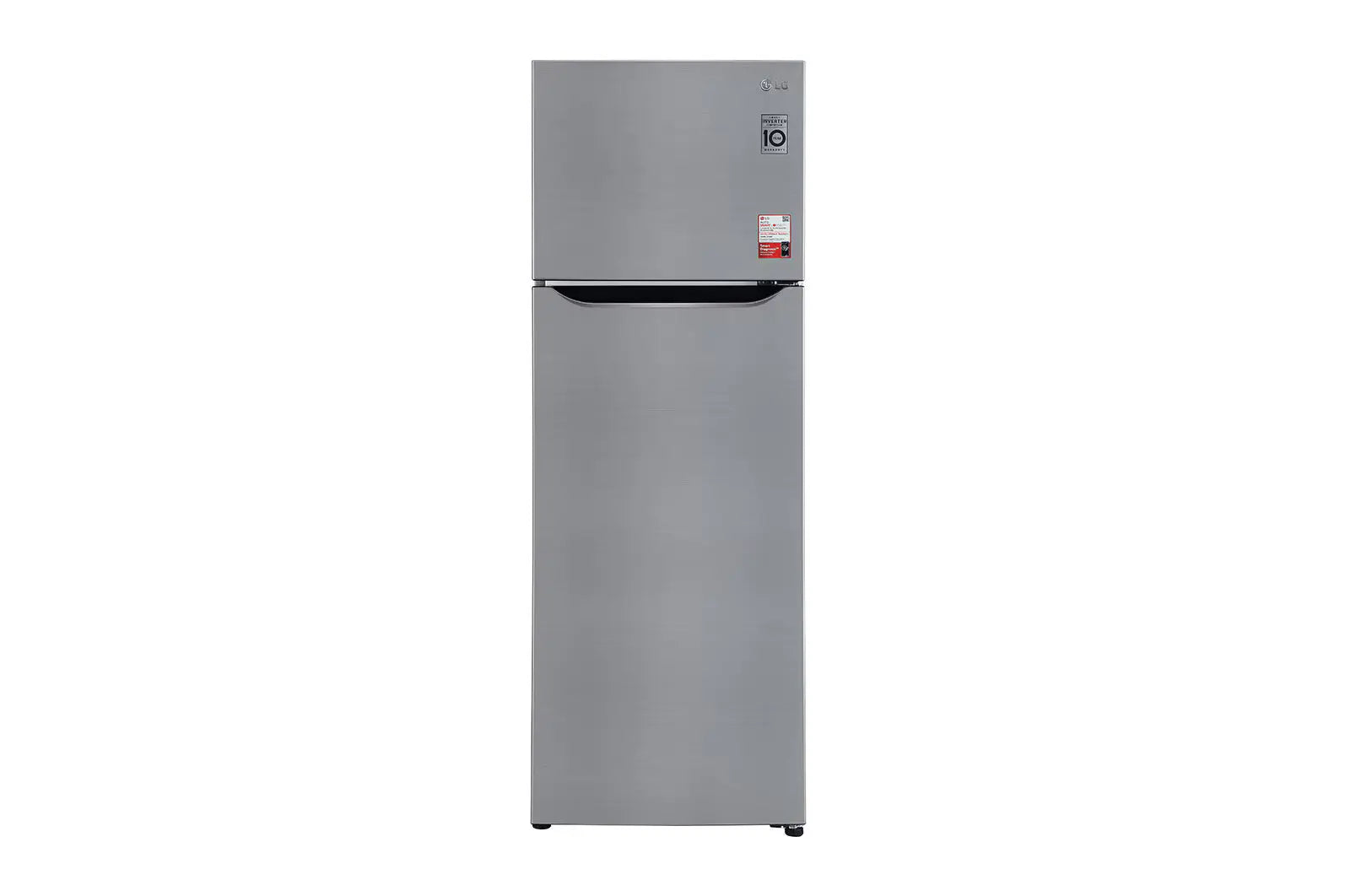 LG 288L, 2 Star, Smart Inverter Compressor, Convertible, Smart Diagnosis, Shiny Steel Finish, Frost-Free Double Door Refrigerator (GL-S322SPZY.APZZEBN) My Store