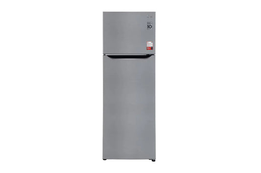 LG 288L, 2 Star, Smart Inverter Compressor, Convertible, Smart Diagnosis, Shiny Steel Finish, Frost-Free Double Door Refrigerator (GL-S322SPZY.APZZEBN) My Store