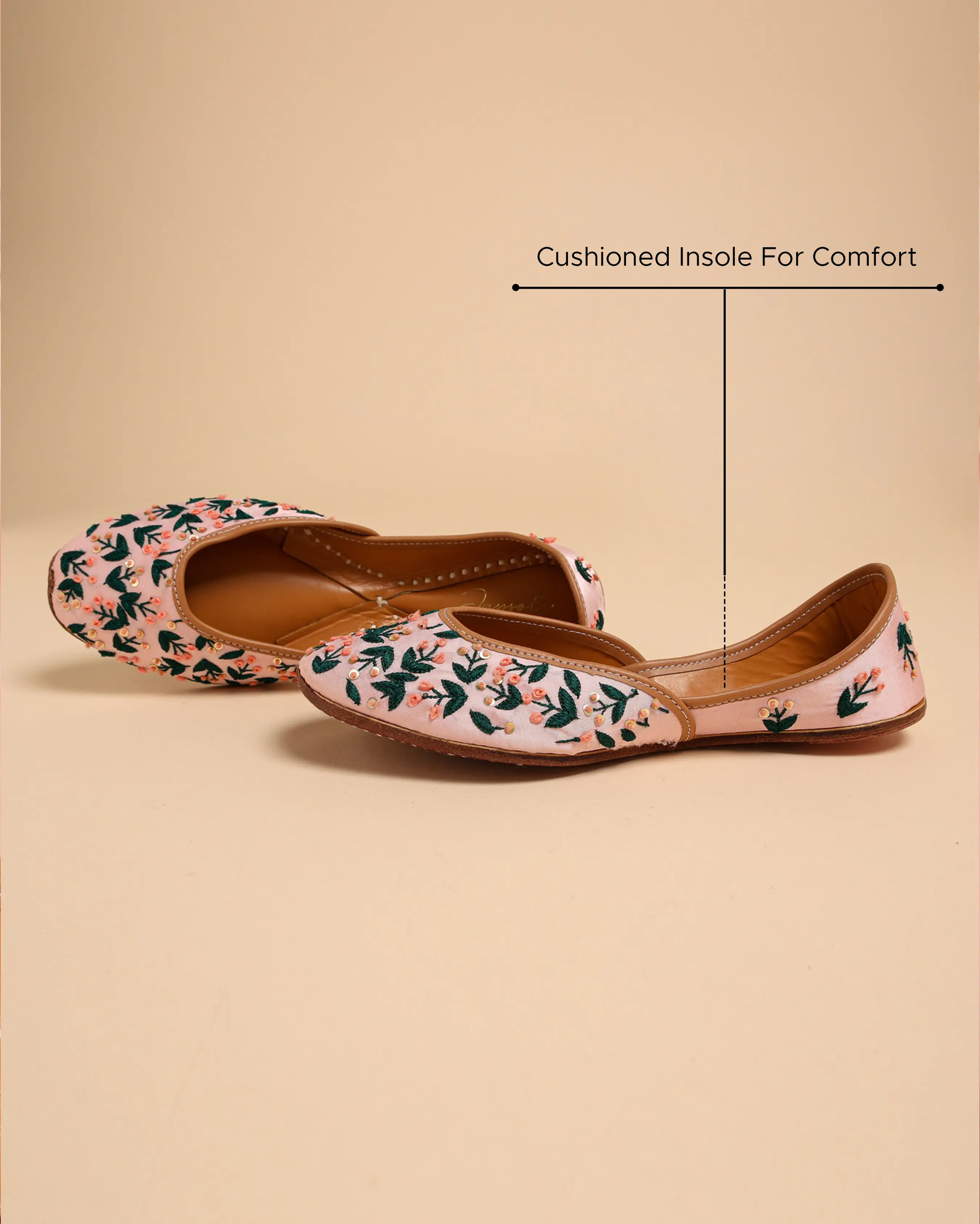 Green Petals Handcrafted Jutti My Store