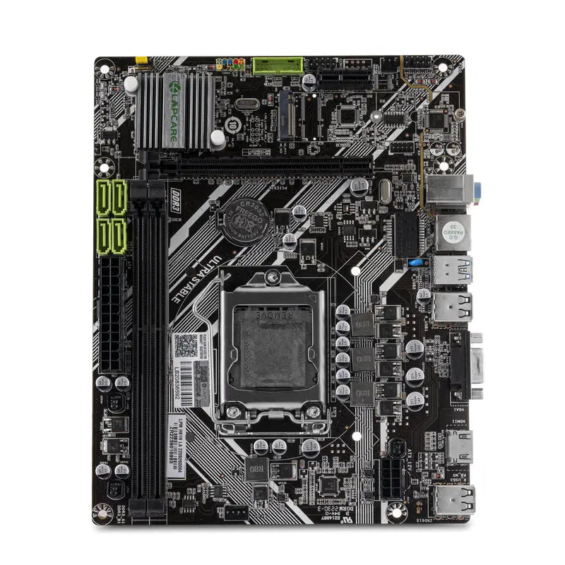 LAPCARE Intel H61 Chipset LGA1155 Socket DDR3 Motherboard with NVME Slot