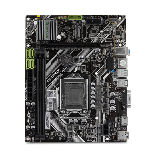 LAPCARE Intel H61 Chipset LGA1155 Socket DDR3 Motherboard with NVME Slot