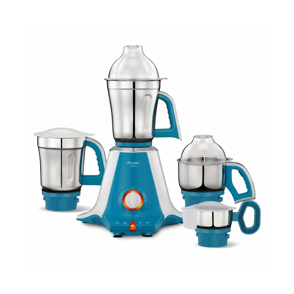 Preethi Aries MG 216 mixer grinder 750 watt, Green, 4 Jars, Vega W5 motor with 5yr Warranty My Store
