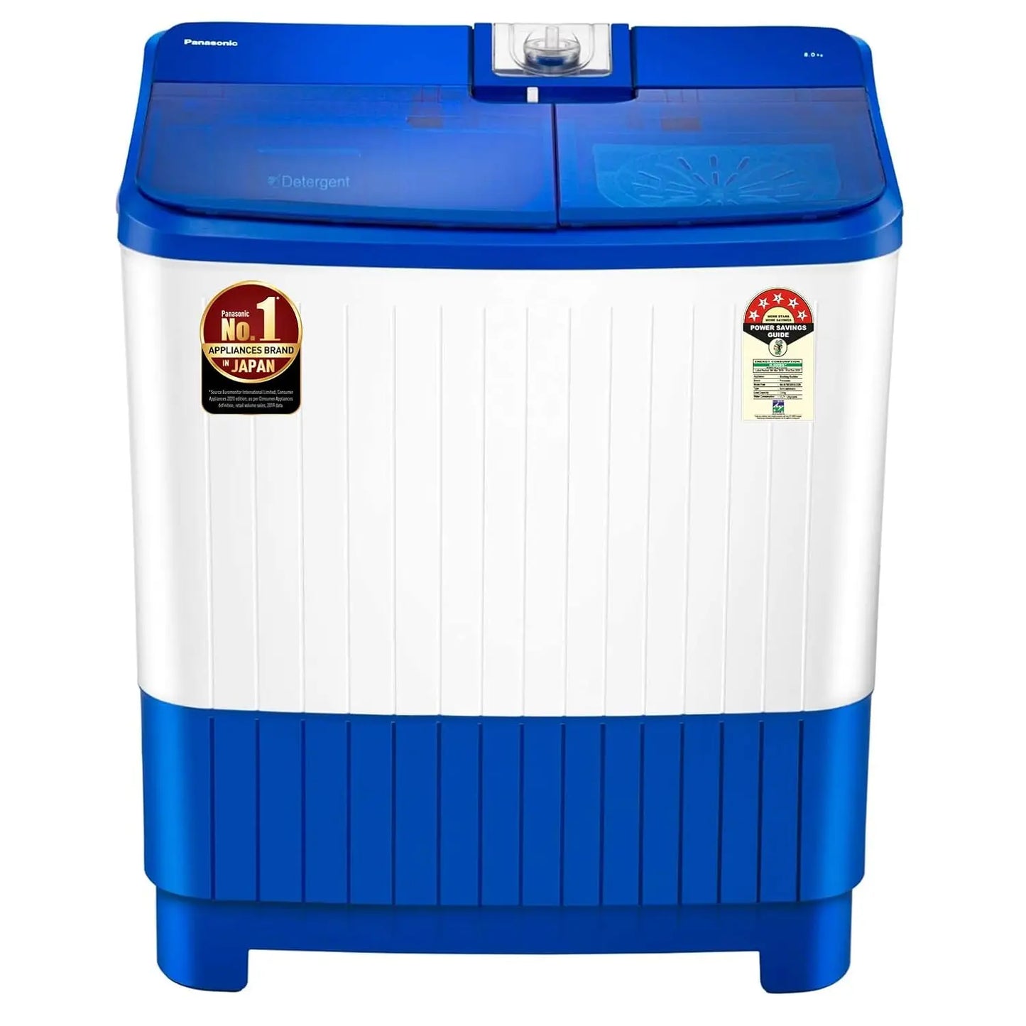Panasonic 8 kg 5 Star Semi-Automatic Top Loading Washing Machine (NA-W80B5ARB) My Store