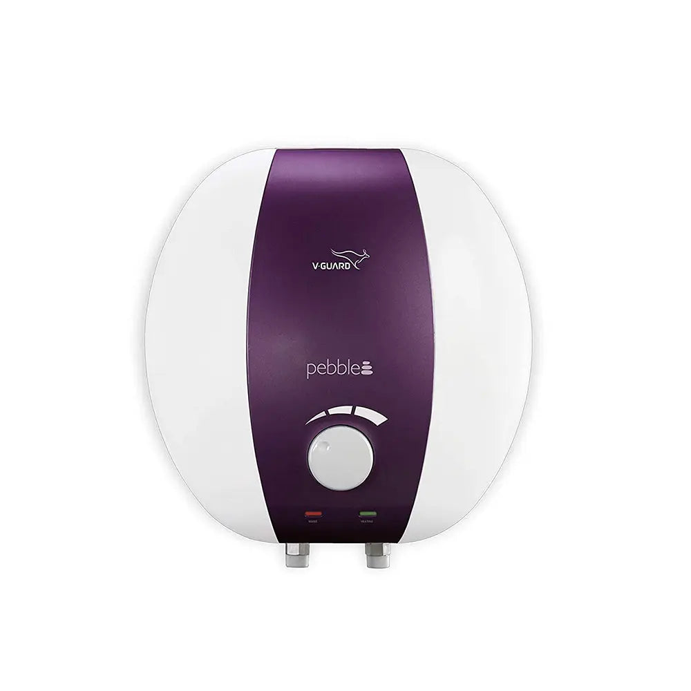V-Guard Pebble Metallica 15 Litre Water Heater, Violet (PEBBLE METRO 15 LTR) My Store