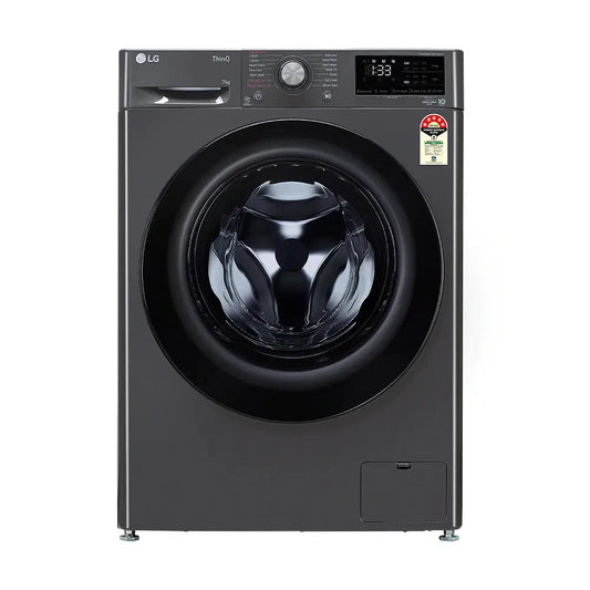 LG 8.0 kg, Front Load Washing Machine with AI Direct Drive Washer with Steam (FHV1408Z2M.ABMQEIL) My Store