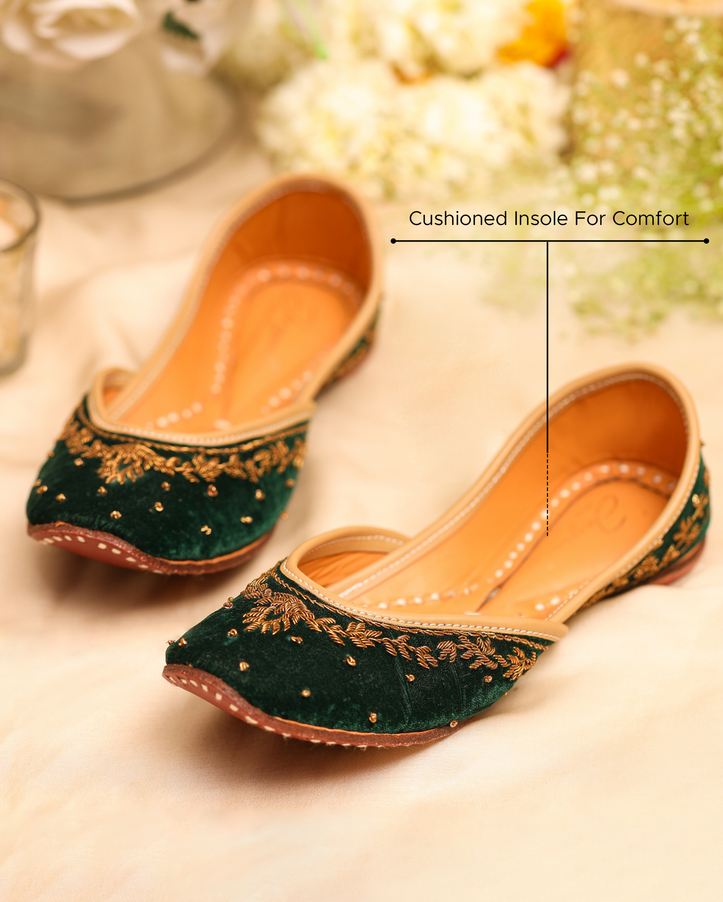 Sassy Green Handcrafted Jutti My Store