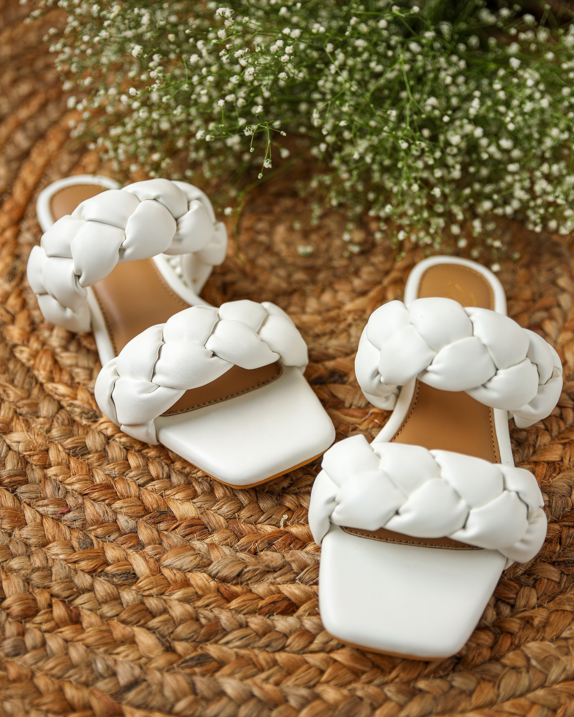 Sugar Swizzle Braided Flats My Store