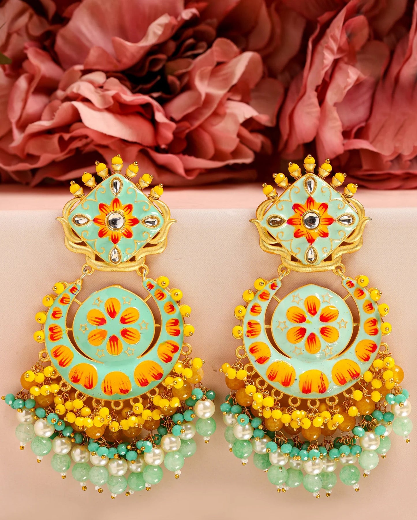 Soothing Sea Handcrafted Earrings Quick Cart