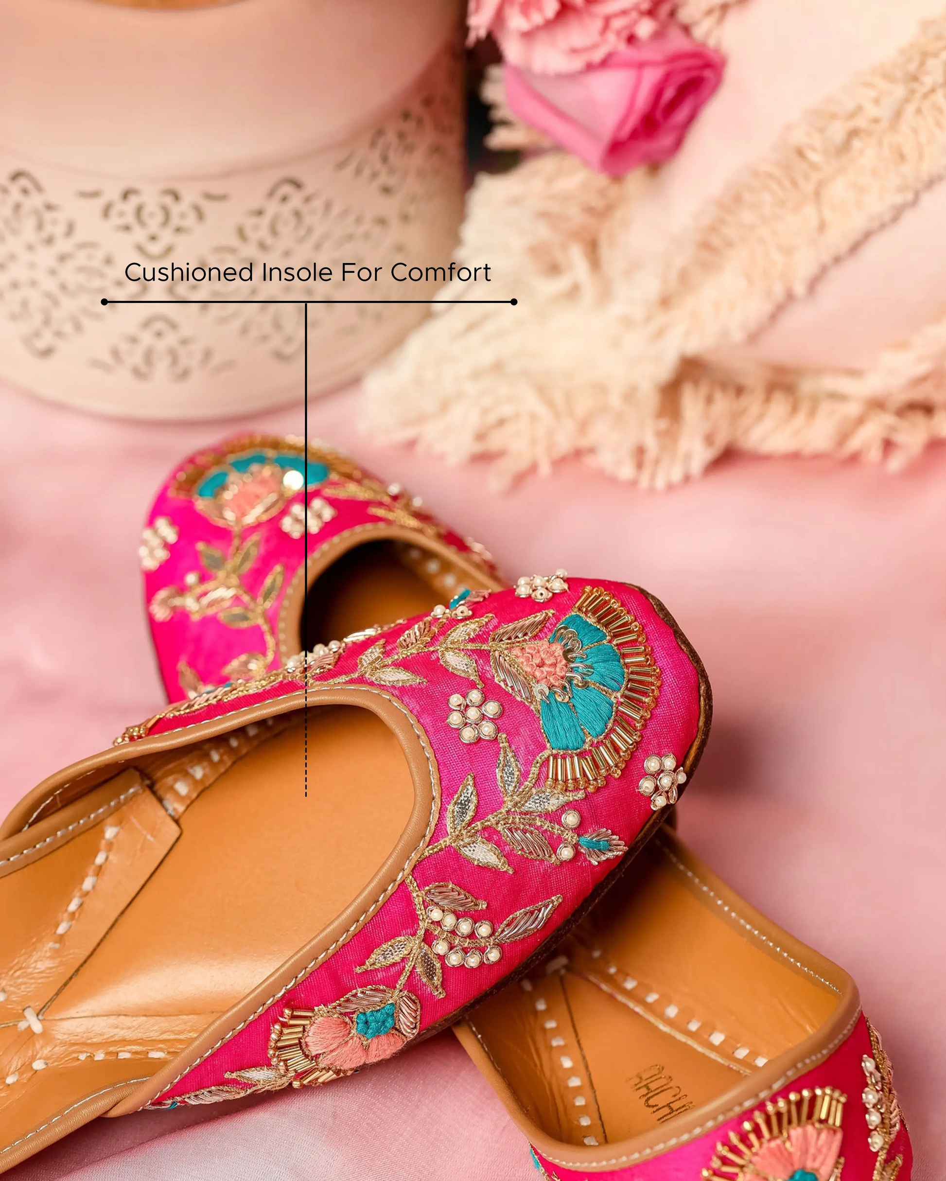 Persian Black Handcrafted Jutti My Store