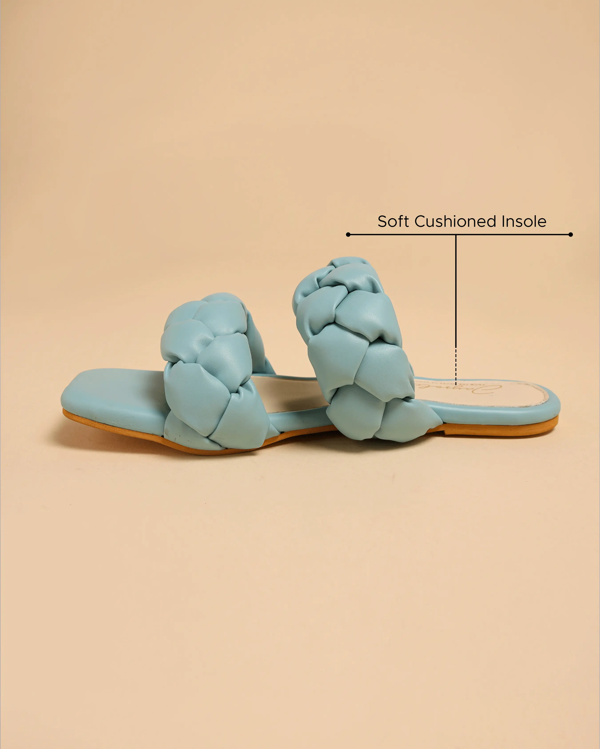 Blue Heron Braided Flats My Store