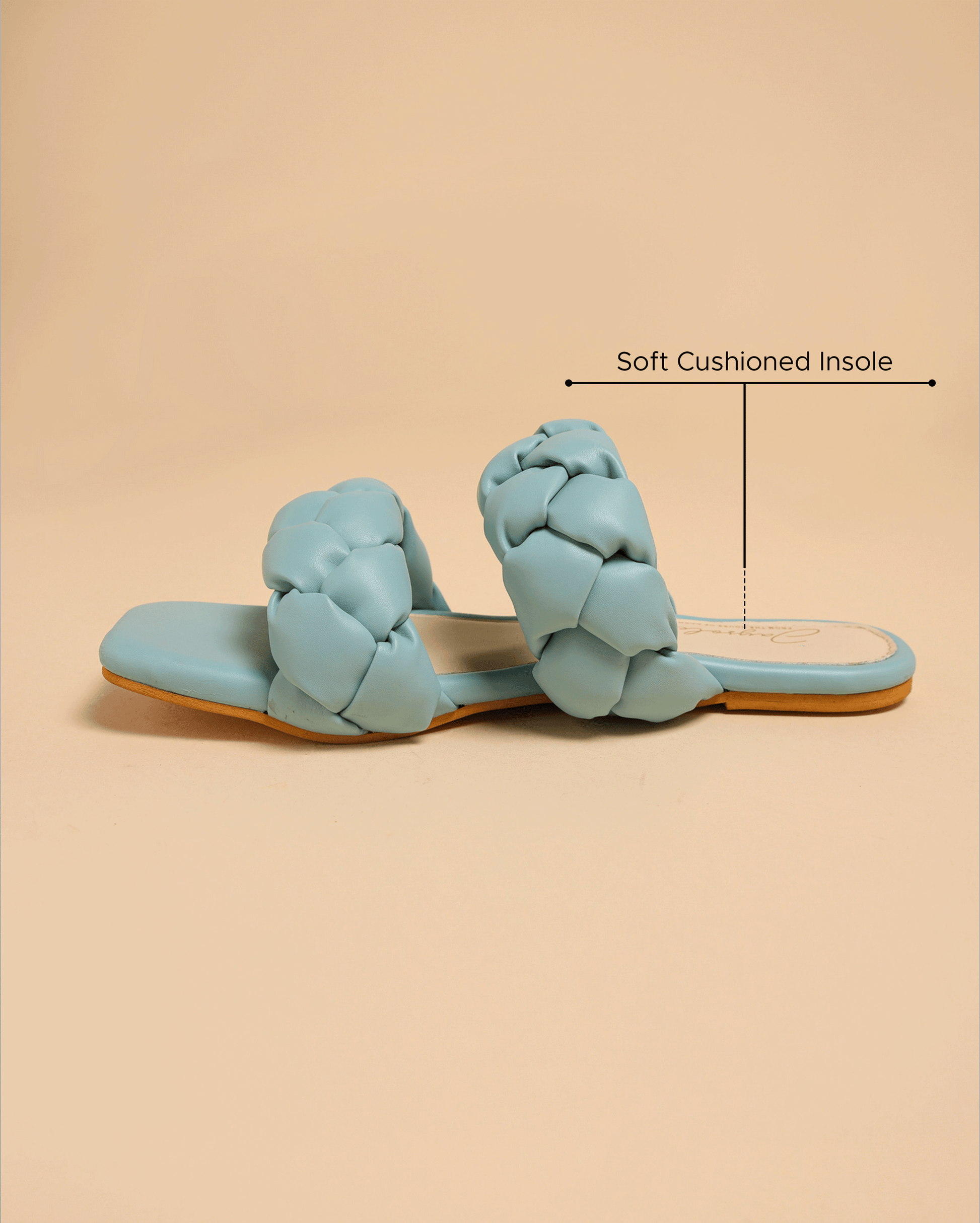 Blue Heron Braided Flats My Store