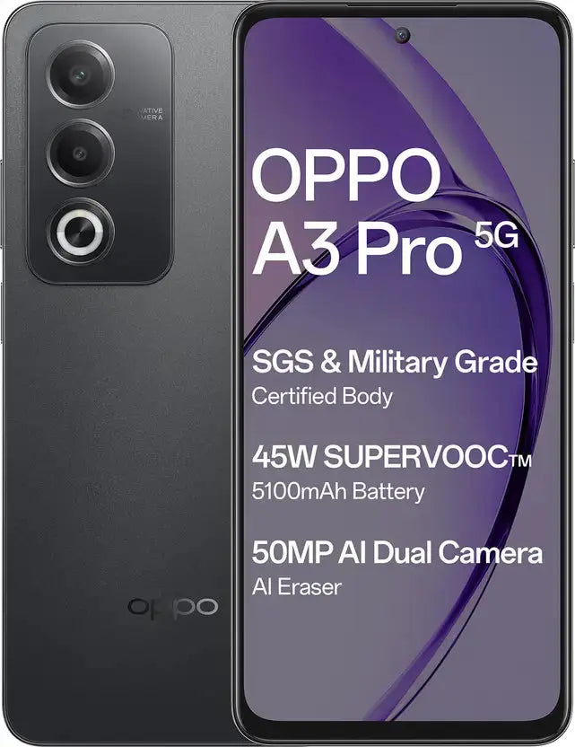 OPPO A3 Pro 5G | 8GB+256GB | BLACK (CPH2665) My Store