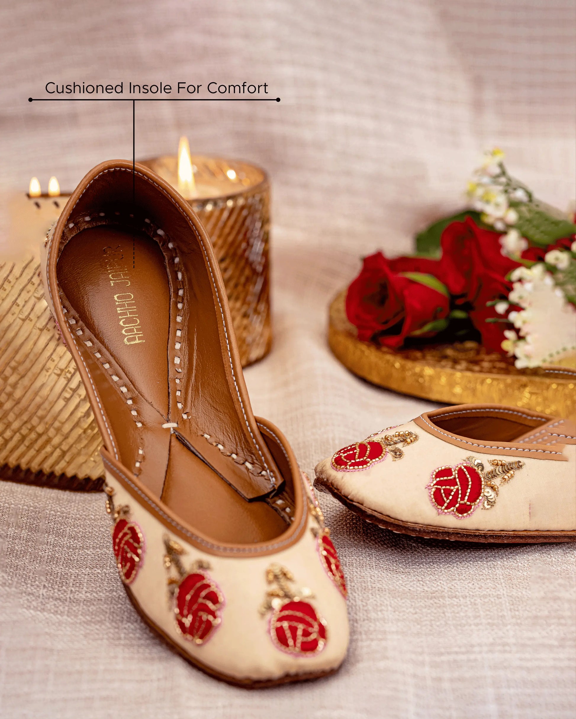 Candy Rose Handcrafted Jutti My Store