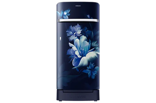 Samsung 189L 5 Star Inverter Direct-Cool Single Door Refrigerator (RR21C2H25UZ-HL,Midnight Blossom Blue) My Store