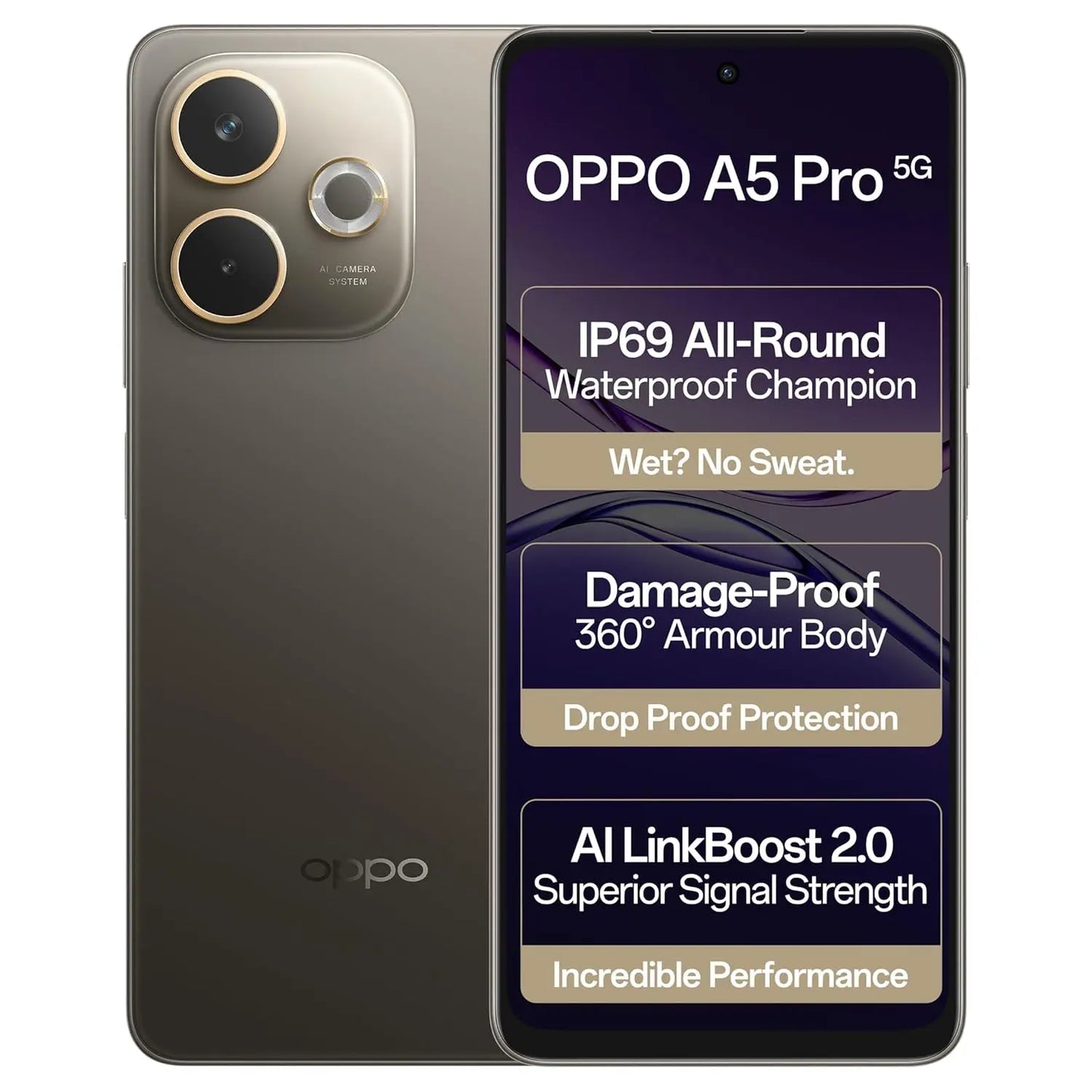 OPPO A5 Pro 5G | 8G+128GB | BROWN (CPH2695) My Store