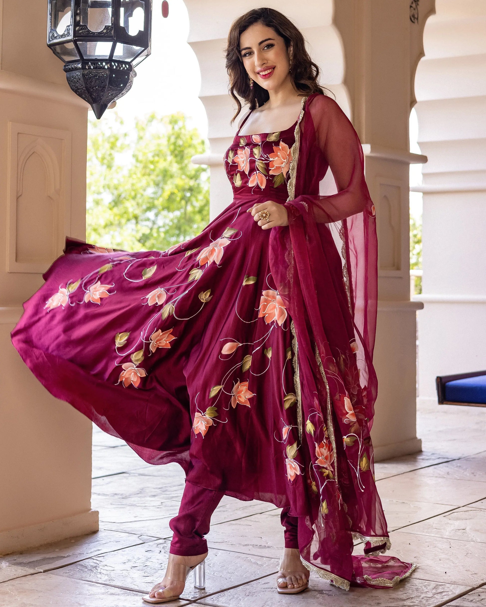 Grouna Handpainted Suit Set My Store