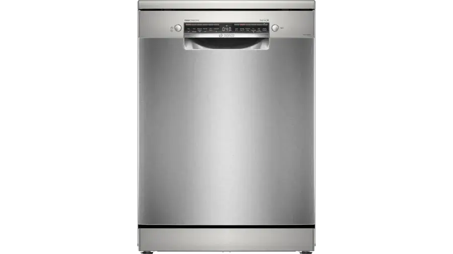 Bosch free standing dishwasher 60 cm Brushed steel anti-fingerprint (SMS6HMI00I) My Store