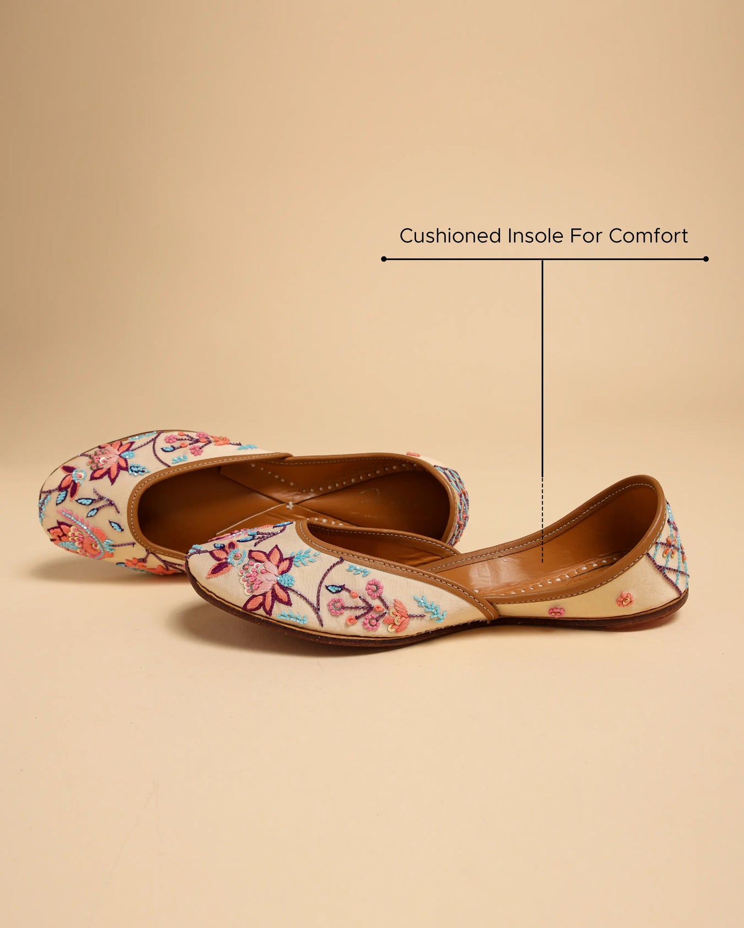 Petal Pink Handcrafted Jutti My Store