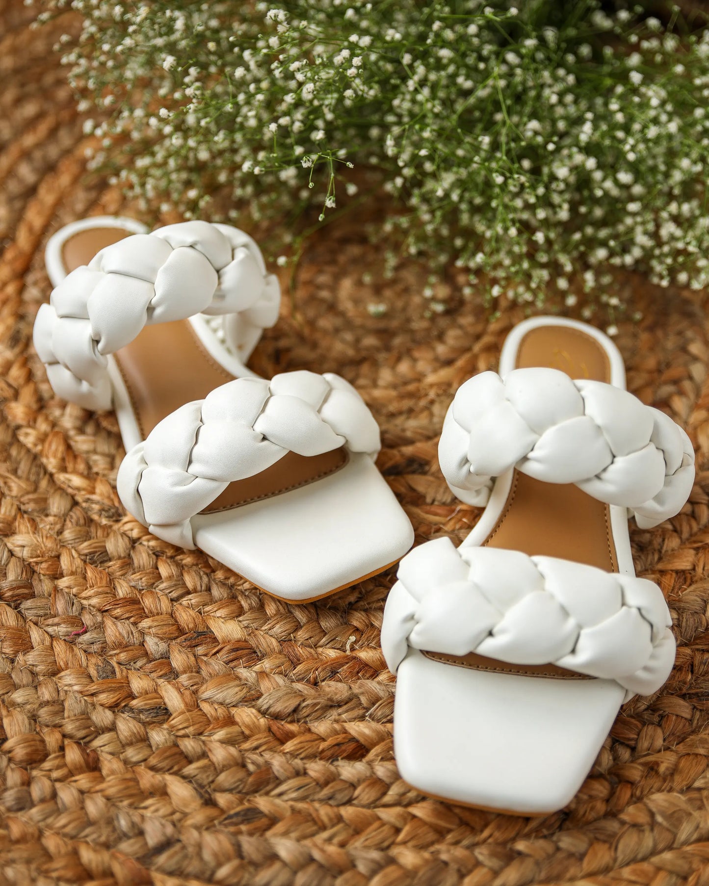 Sugar Swizzle Braided Flats My Store