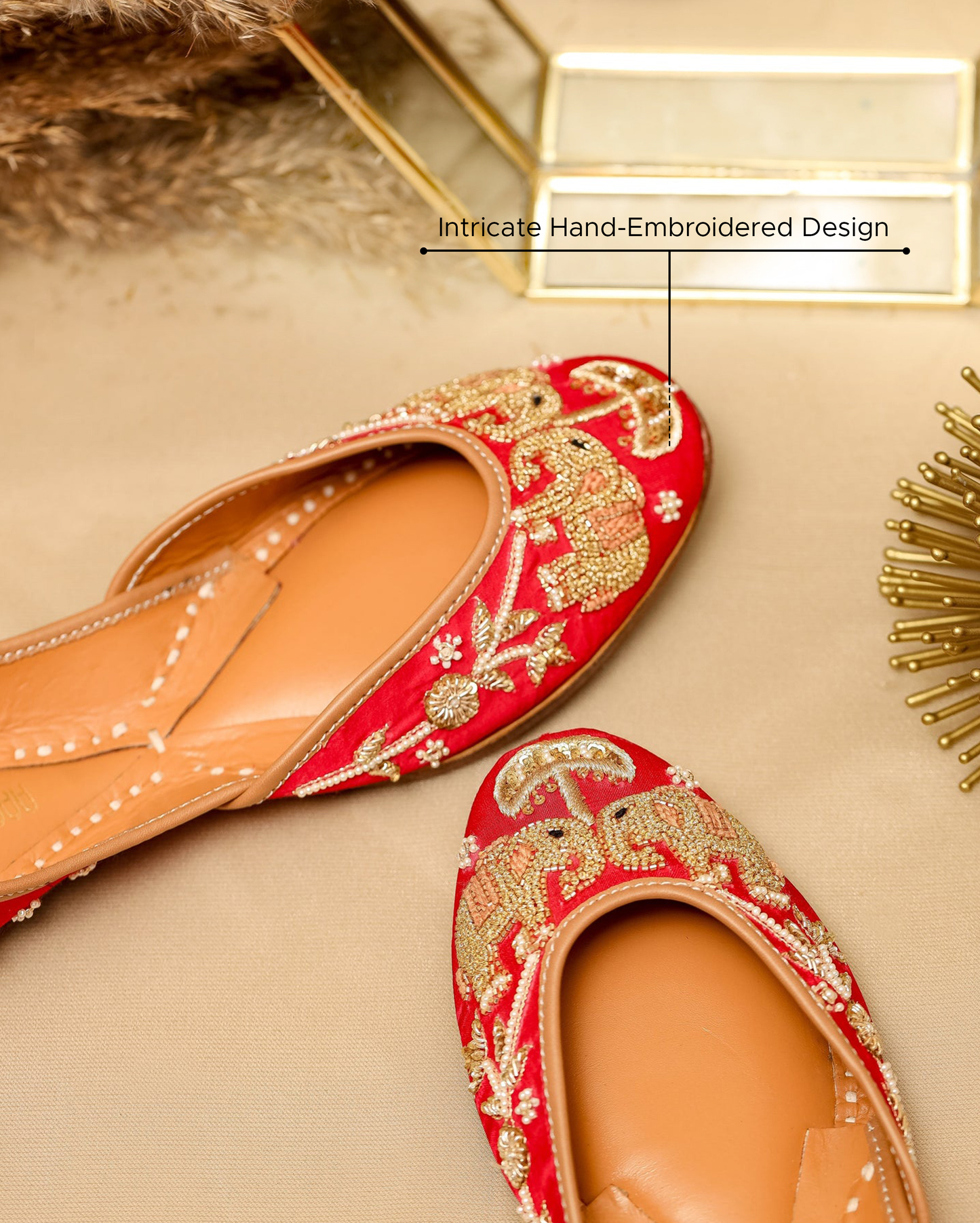 Golden Truffle Handcrafted Jutti Quick Cart