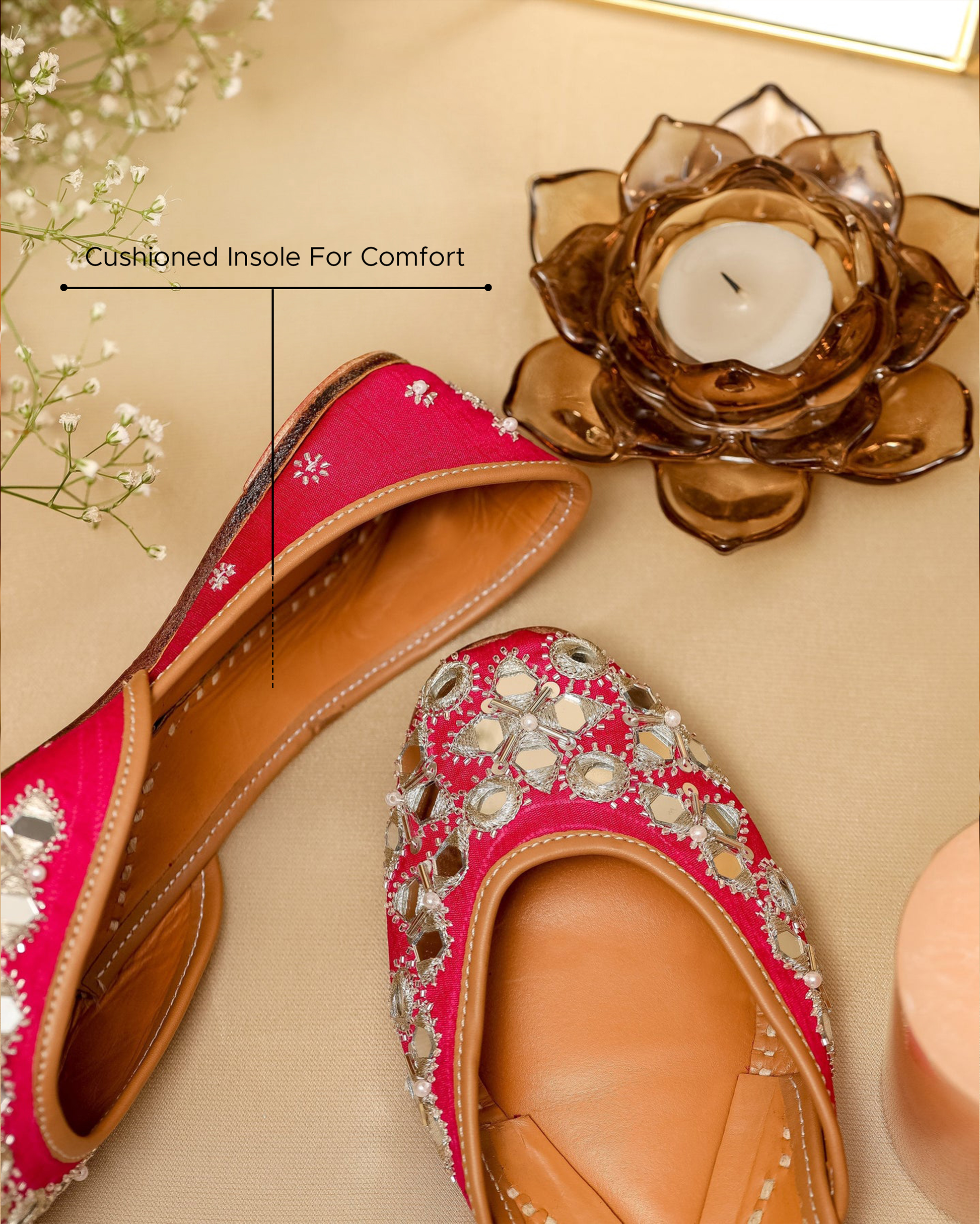 Ballerina Handcrafted Jutti Quick Cart